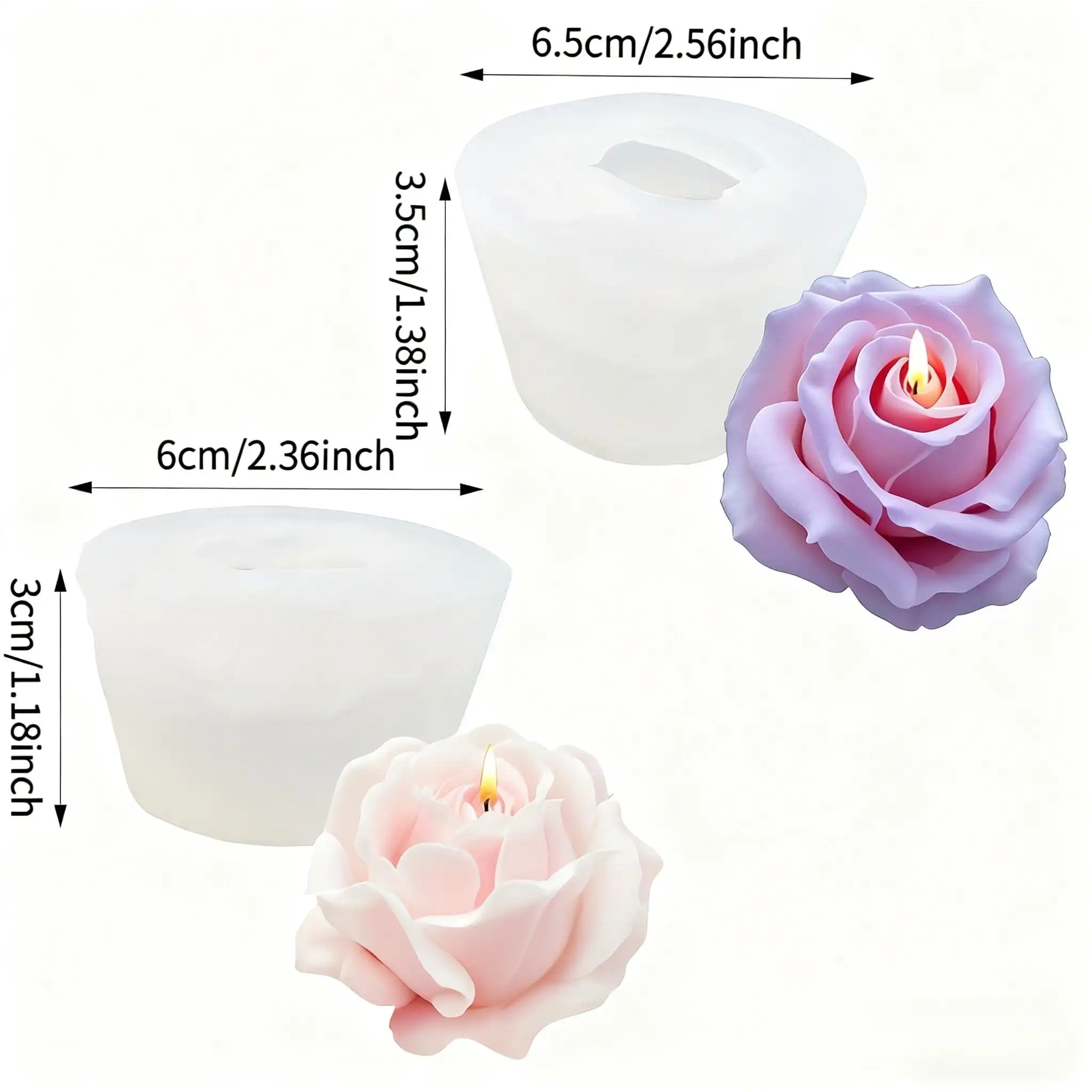 Moules à bougies romantiques e - Soap Making Gifts avis et prix