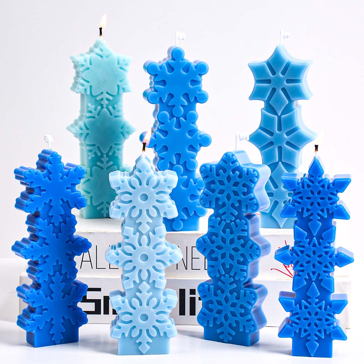 Moule à bougie flocon de neige - Soap Making Gifts avis et prix