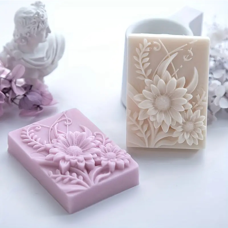 Moule à savon carré en Silicon - Soap Making Kit For Beginners avis et prix