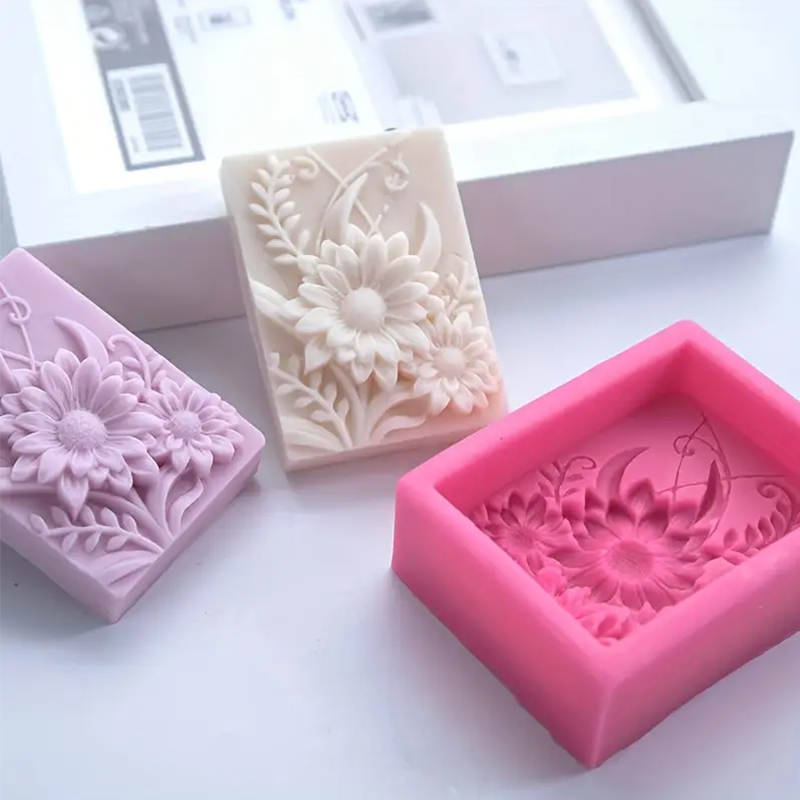 Moule à savon carré en Silicon - Soap Making Kit For Beginners avis et prix